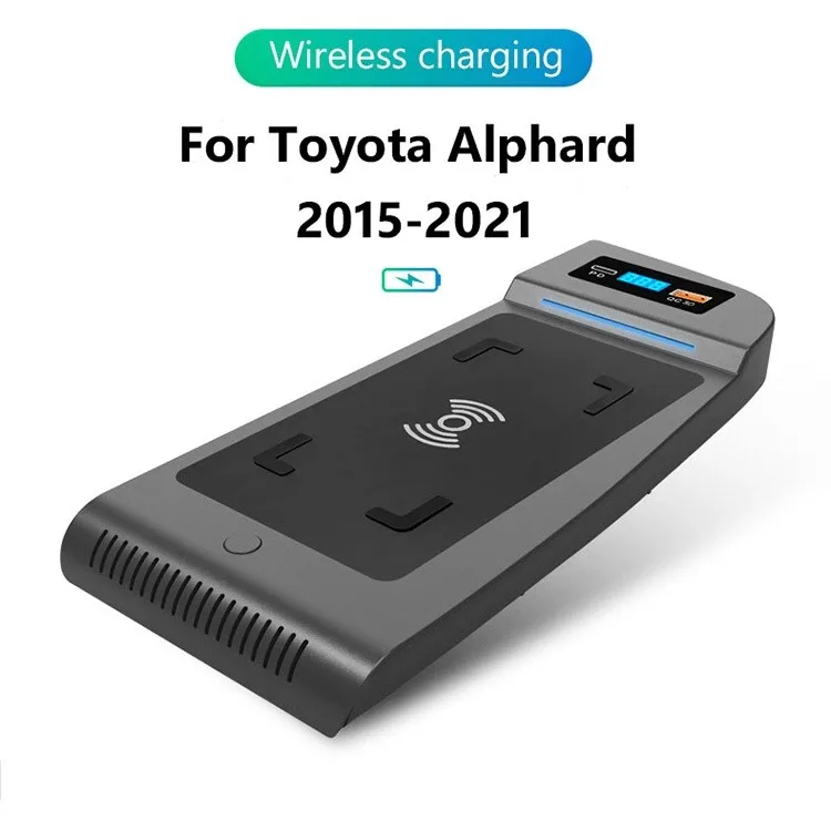 15 Вт быстрая зарядка телефона автомобильное беспроводное зарядное устройство для Toyota Alphard аксессуары модификация авто продукт 2018 2019 2020
15 Вт быстрая зарядка телефона автомобильное беспроводное зарядное устройство для Toyota Alphard аксессуары модификация авто продукт 2018 2019 2020