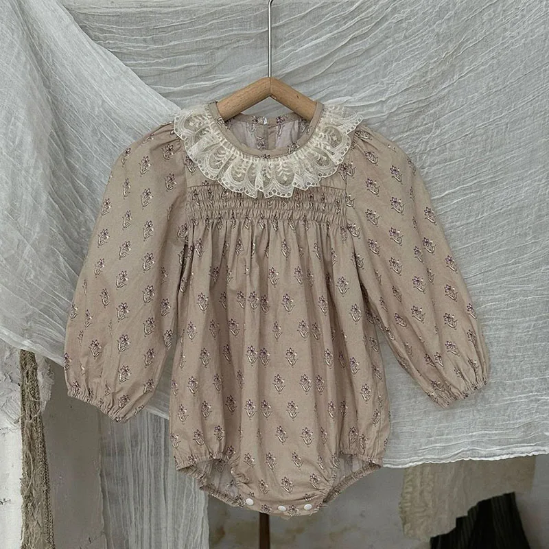 2025 New Spring 0-24M Children Clothes Newborn Baby Girl Jumpsuit Long Sleeved Cotton Flower Print Toddler Baby Girl Romper
2025 New Spring 0-24M Children Clothes Newborn Baby Girl Jumpsuit Long Sleeved Cotton Flower Print Toddler Baby Girl Romper