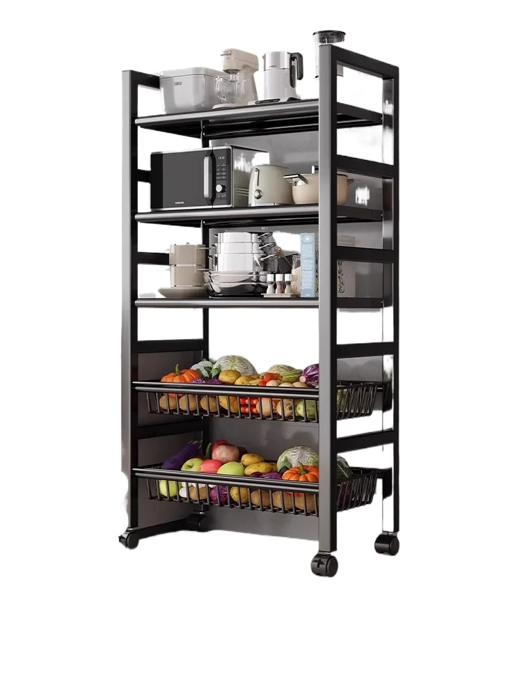 Kitchen vegetable basket rack floor-to-ceiling multi-layer household fruit and vegetable microwave oven storage storage rack
Kitchen vegetable basket rack floor-to-ceiling multi-layer household fruit and vegetable microwave oven storage storage rack