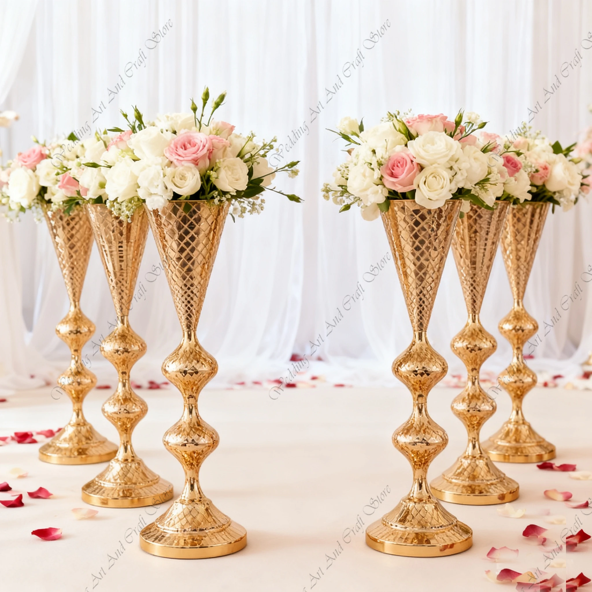 10 шт., 40-90 см f30, высокая Золотая металлическая труба, подставка для цветов, свадебные центральные элементы, вазы с цветами, центральная часть свадебного стола ivy239
10 шт., 40-90 см f30, высокая Золотая металлическая труба, подставка для цветов, свадебные центральные элементы, вазы с цветами, центральная часть свадебного стола ivy239