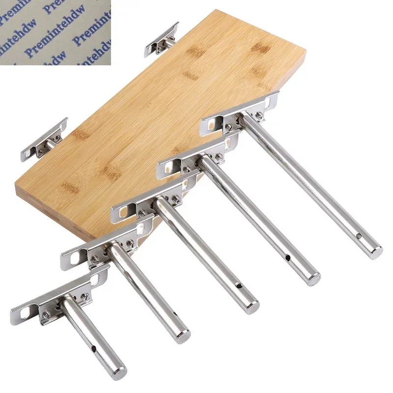 6Pcs Invisible Adjustable Steel Floating Shelf Bracket Support For Wood Shelves
6Pcs Invisible Adjustable Steel Floating Shelf Bracket Support For Wood Shelves