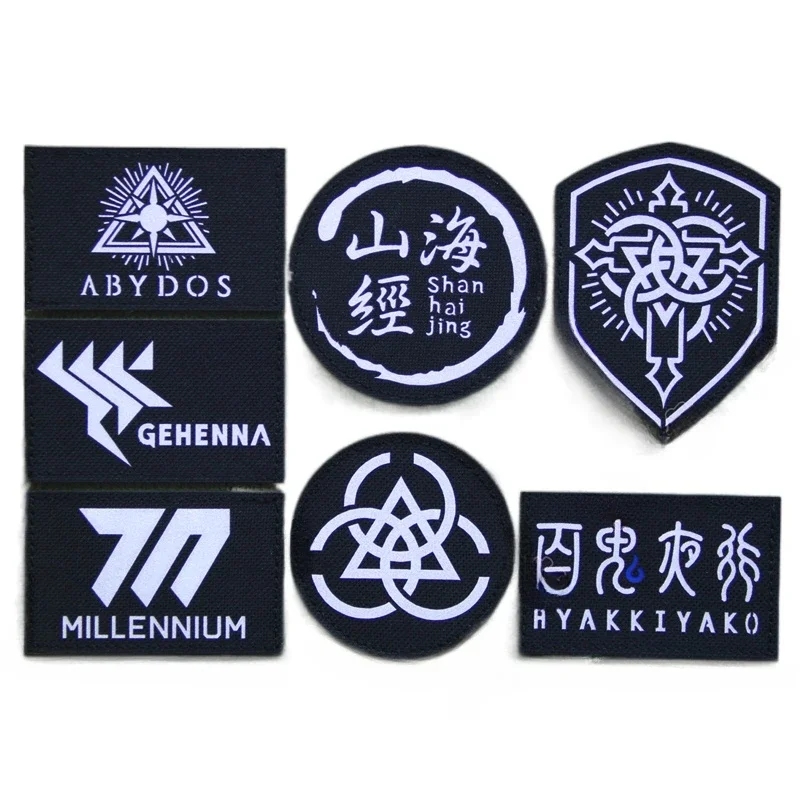 Blue Archive Patches Millennium Henna Trinity IR Reflective Anime Patch Girls Frontline Badges on Backpack Hook Loop Armband
Blue Archive Patches Millennium Henna Trinity IR Reflective Anime Patch Girls Frontline Badges on Backpack Hook Loop Armband