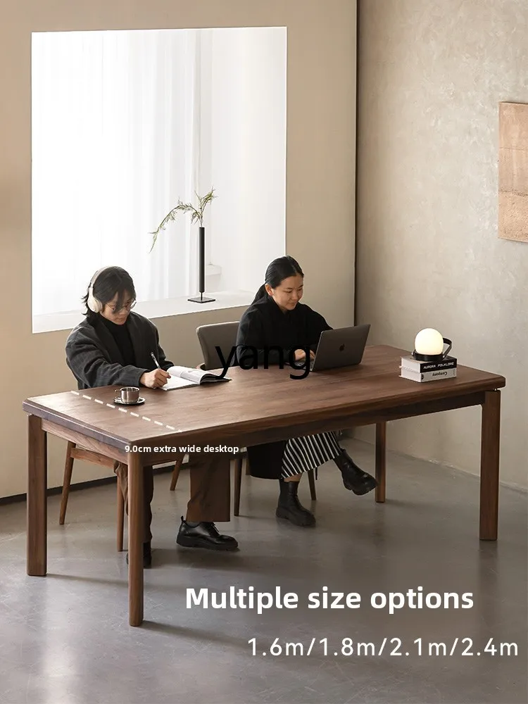 LMM all solid wood long desk living room study desk workbench
LMM all solid wood long desk living room study desk workbench