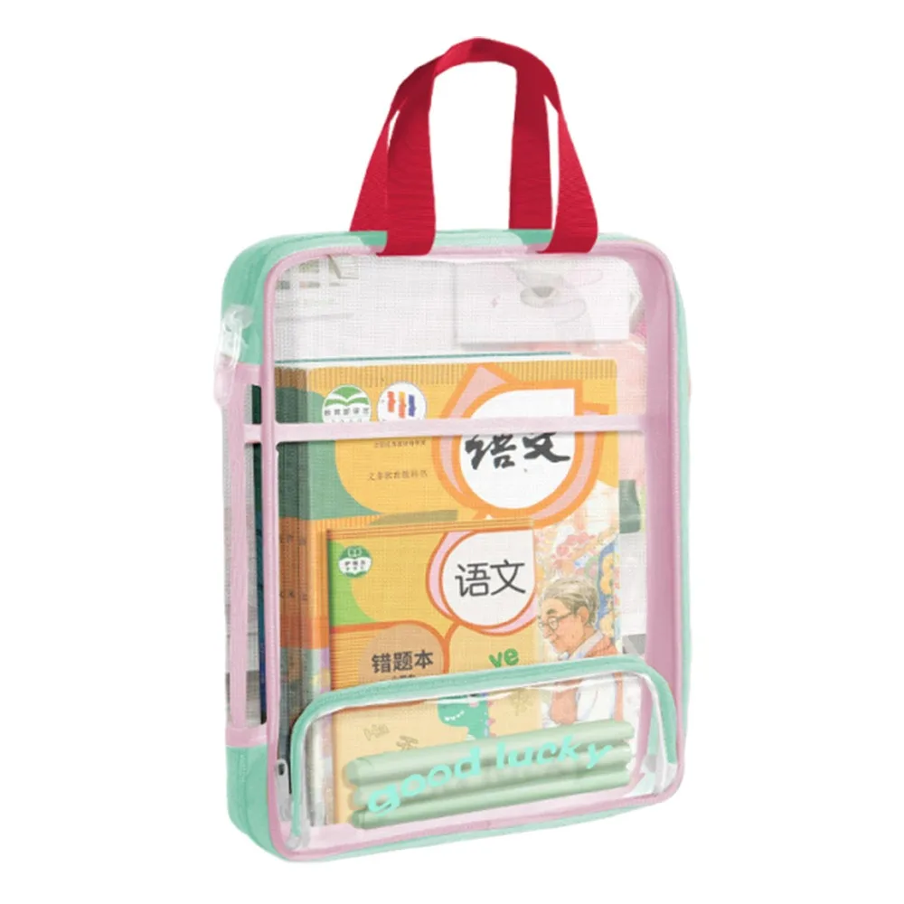 Multi Layer Mesh Document Bag Simple Design Large Capacity Study Material Storage Bag Transparent Pencil Case
Multi Layer Mesh Document Bag Simple Design Large Capacity Study Material Storage Bag Transparent Pencil Case