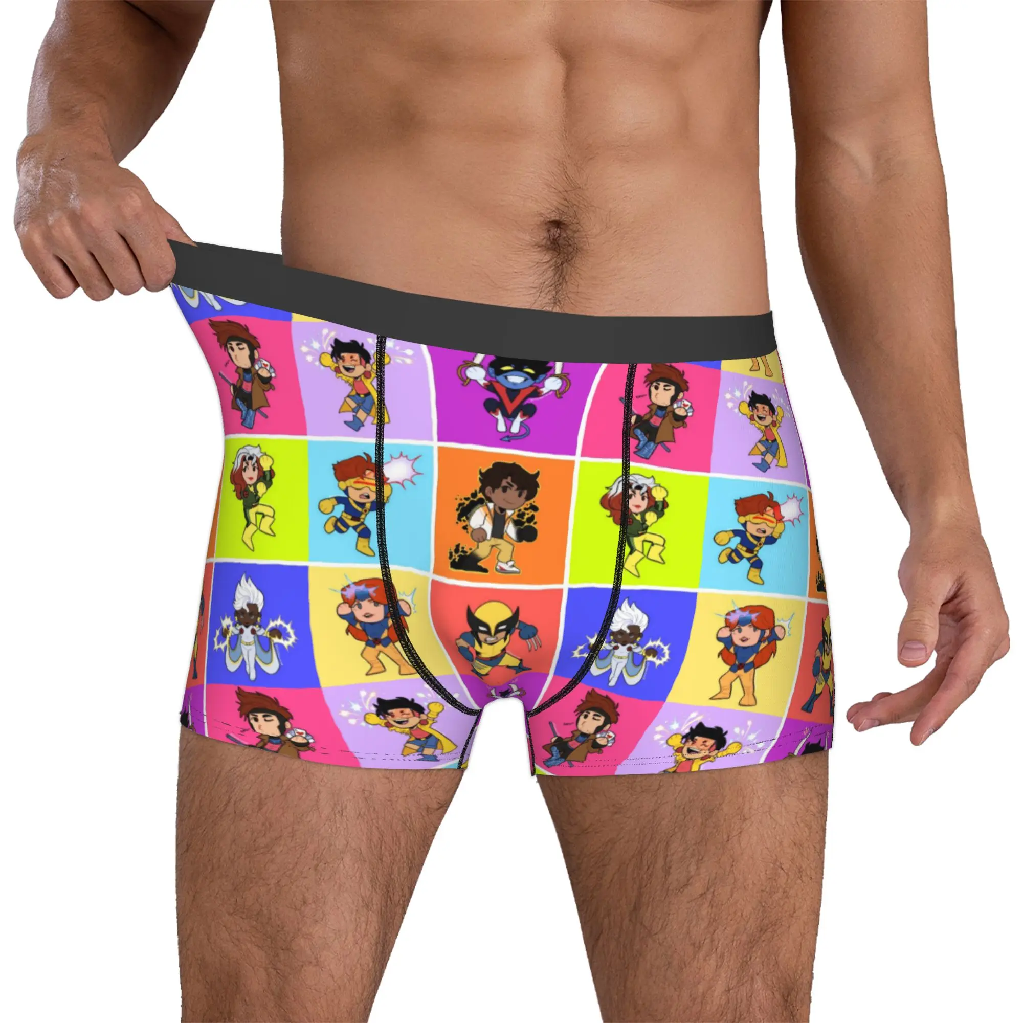 Customized X-X-Men Anime Boxer Shorts For Men 3D Printed Underwear Panties Briefs Soft Underpants
Customized X-X-Men Anime Boxer Shorts For Men 3D Printed Underwear Panties Briefs Soft Underpants