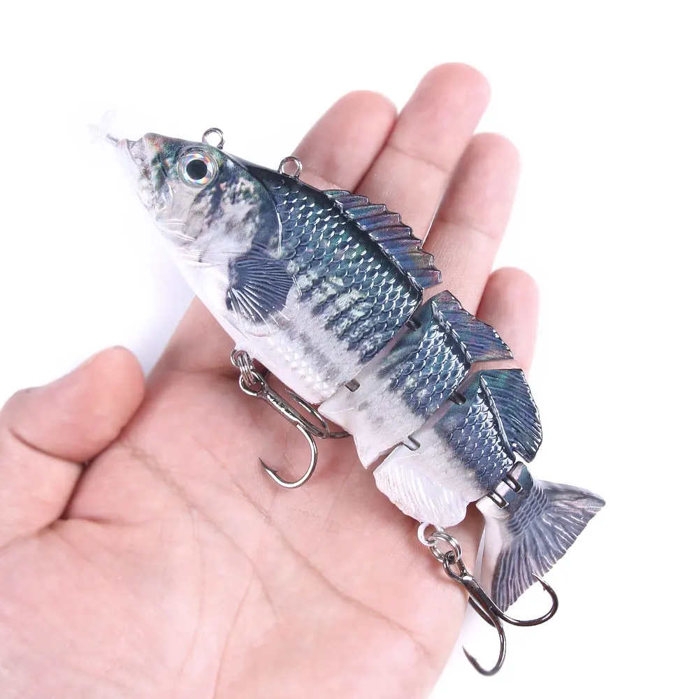 Robotic Swimming Wobbler Fishing Lures For 4-Segement swimbait USB Rechargeable Flashing LED lures
Robotic Swimming Wobbler Fishing Lures For 4-Segement swimbait USB Rechargeable Flashing LED lures