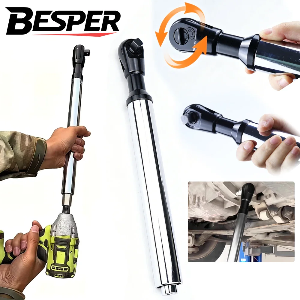 High Torque Offset Impact Extension Wrench Auto Repair Ratchet Tool for Tight Space Automotive Mechanical DIY Repair, Car Spanner Automotive Hand Tools
High Torque Offset Impact Extension Wrench Auto Repair Ratchet Tool for Tight Space Automotive Mechanical DIY Repair, Car Spanner Automotive Hand Tools