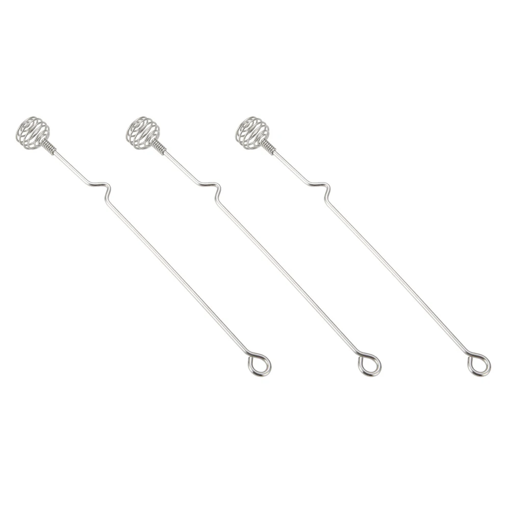 3pcs Stainless Stirrer Spiral Mixing Head for Metal Stirrer Honey Juice Egg Syrup Stirring Rod Home Dorm Bar
3pcs Stainless Stirrer Spiral Mixing Head for Metal Stirrer Honey Juice Egg Syrup Stirring Rod Home Dorm Bar