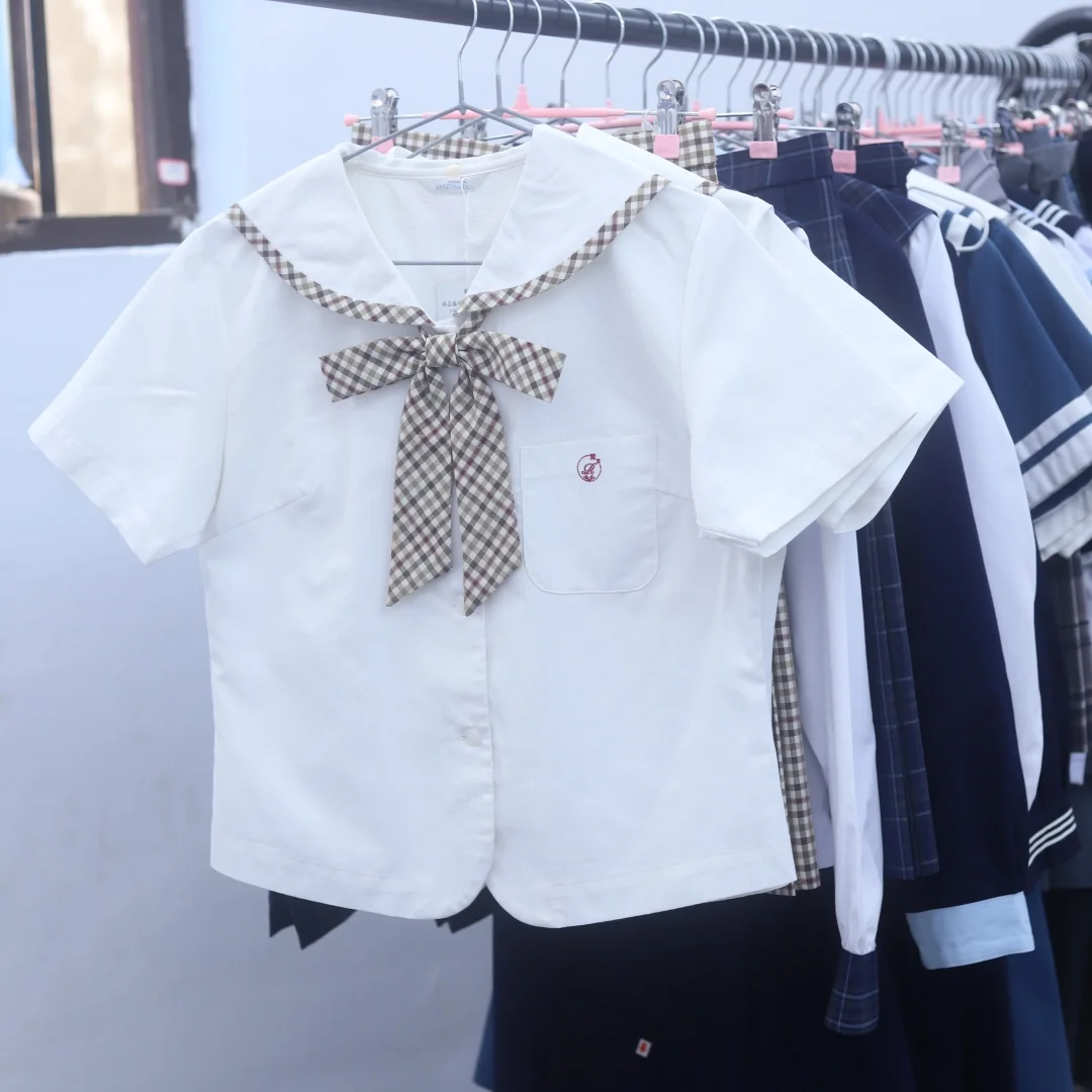 Cute Japanese Style Summer School Uniform Dress Set Short Sleeve Short Skirt Straight Leg Pants Sailor Outfit F3 Student Ward...
Cute Japanese Style Summer School Uniform Dress Set Short Sleeve Short Skirt Straight Leg Pants Sailor Outfit F3 Student Ward...