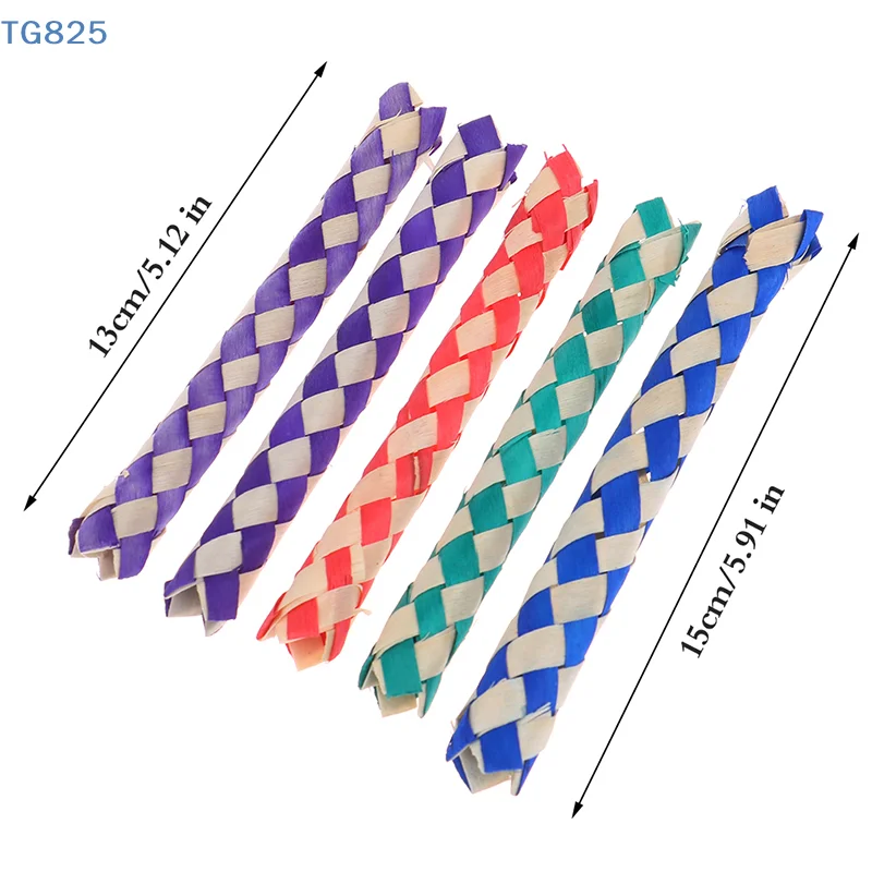 【AN】【AN】5PCS Creativity DIY Finger Traps Classic Natural Chinese Bamboo Fingers Trap Replacement Popits Tube Toys
【AN】【AN】5PCS Creativity DIY Finger Traps Classic Natural Chinese Bamboo Fingers Trap Replacement Popits Tube Toys