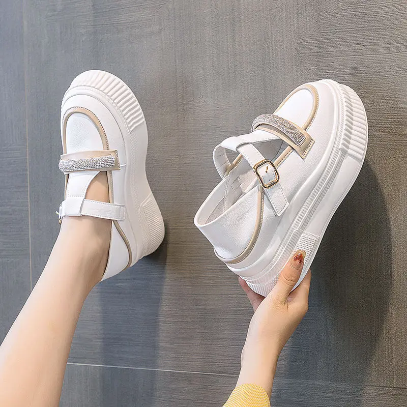 High on Platform Shoes for Women 2025 New Fashion Designer Luxury Y2k Vulcanized Shoe Sale Spring Autumn Casual Woman Footwear
High on Platform Shoes for Women 2025 New Fashion Designer Luxury Y2k Vulcanized Shoe Sale Spring Autumn Casual Woman Footwear