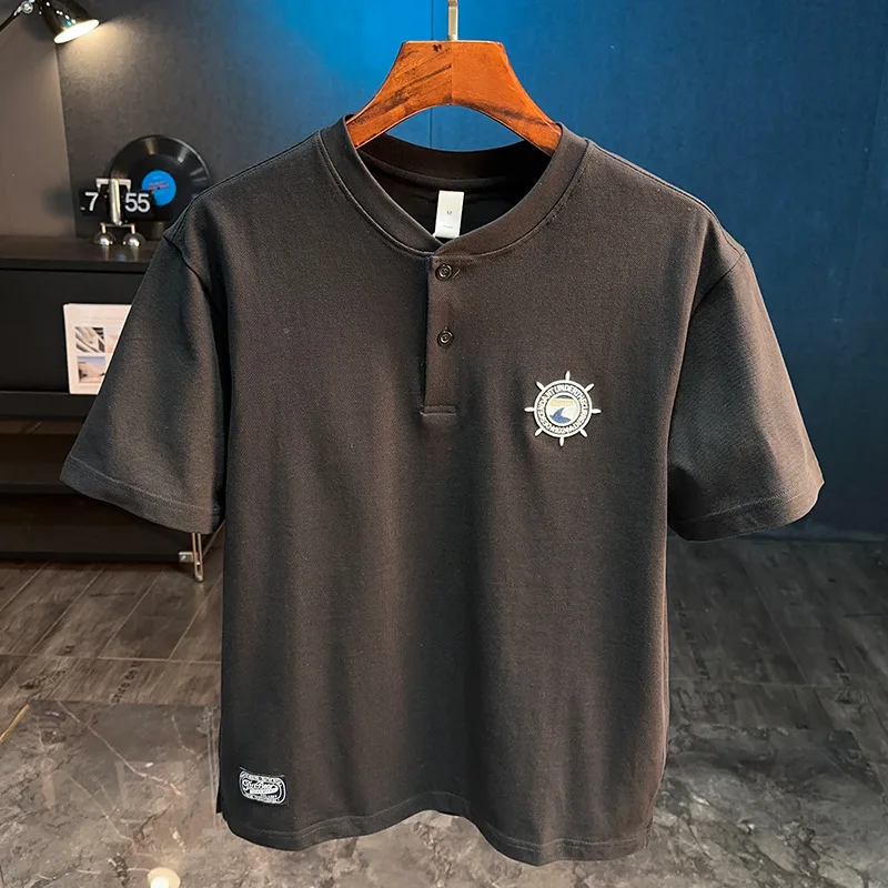 2025 Summer New Short sleeved T-shirt Men's Fashion Loose Fashion Casual Breathable Versatile Top
2025 Summer New Short sleeved T-shirt Men's Fashion Loose Fashion Casual Breathable Versatile Top