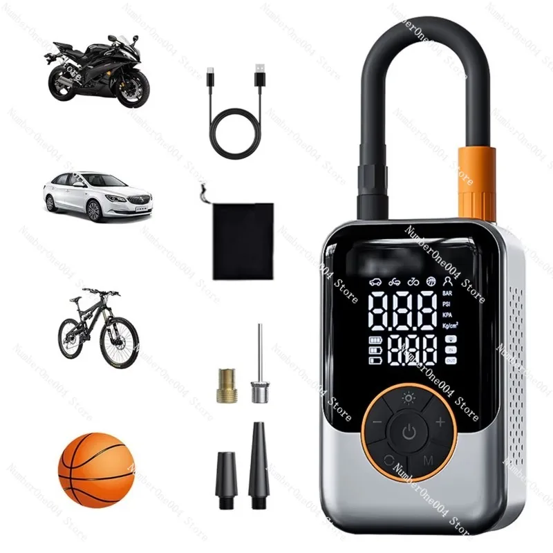 Mini Portable Wireless Electric Car Tire Air Compressor Cordless Inflator Digital Tire Inflator Tire Pressure Monitor
Mini Portable Wireless Electric Car Tire Air Compressor Cordless Inflator Digital Tire Inflator Tire Pressure Monitor