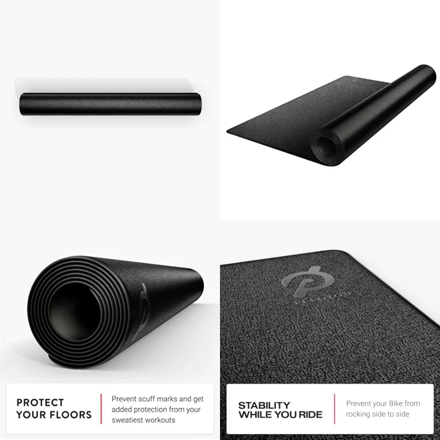 Bike Mat - 72 x 36 inches with 4 mm Thickness, Compatible with Exercise Bikes
Bike Mat - 72 x 36 inches with 4 mm Thickness, Compatible with Exercise Bikes