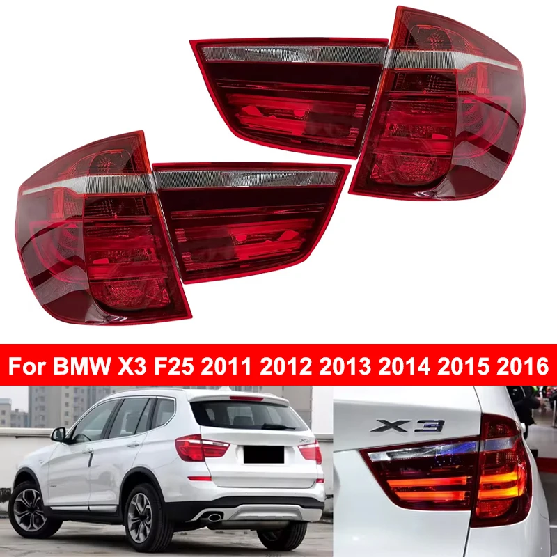 For BMW X3 F25 2011 2012 2013 2014 2015 2016 Car Rear Turn Signal Light Stop Brake Lamp Driving Fog Lamp
For BMW X3 F25 2011 2012 2013 2014 2015 2016 Car Rear Turn Signal Light Stop Brake Lamp Driving Fog Lamp