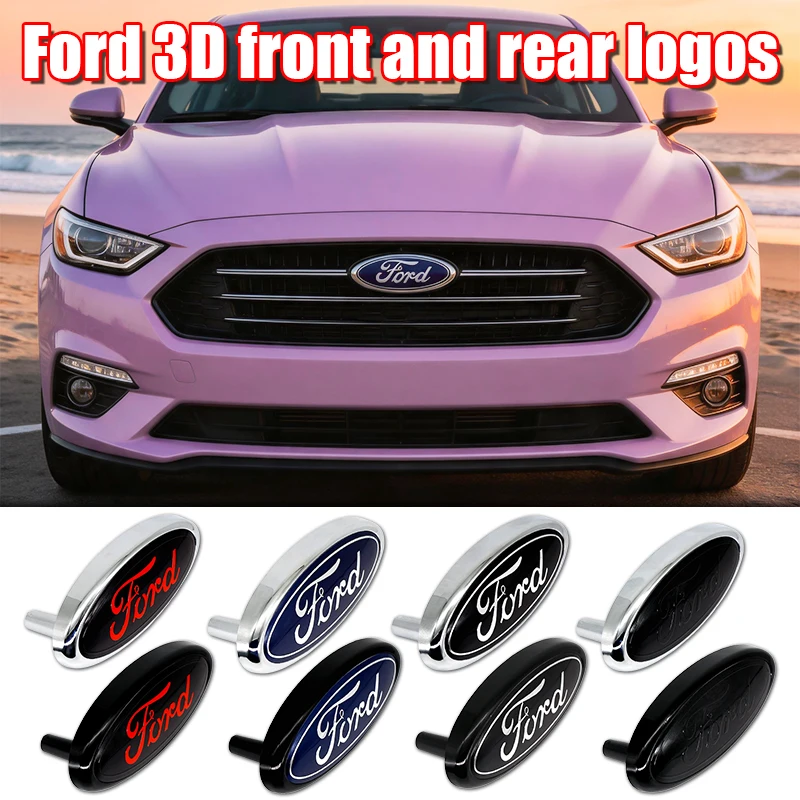 14.5x6.5cm ABS Front Badge for Ford Focus Mondeo Ranger Mustang Kuga Explorer Fiesta Transit Auto Accessories Chrome 3D Premium
14.5x6.5cm ABS Front Badge for Ford Focus Mondeo Ranger Mustang Kuga Explorer Fiesta Transit Auto Accessories Chrome 3D Premium