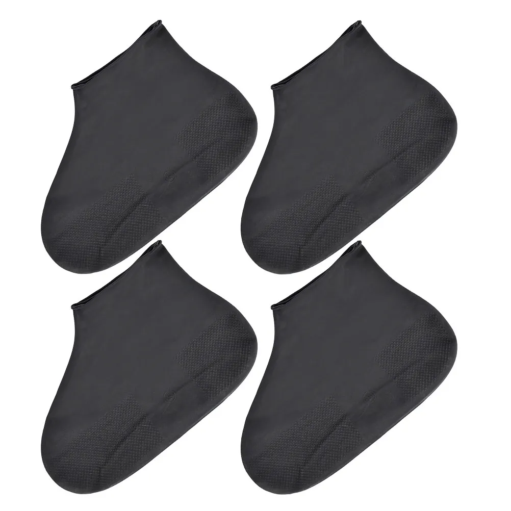 2Pairs Latex Rain Shoe Covers Overshoe Booties Shoe Protectors Nonslip Rainproof Covers for Sneakers Boots Outdoors
2Pairs Latex Rain Shoe Covers Overshoe Booties Shoe Protectors Nonslip Rainproof Covers for Sneakers Boots Outdoors