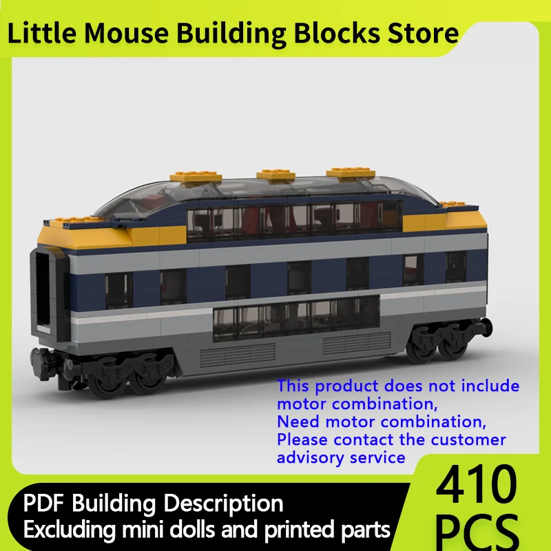 City Car Model MOC Building Bricks Train Double Decker Carriage Modular Technology Gifts Holiday Assemble Children Toys Suit
City Car Model MOC Building Bricks Train Double Decker Carriage Modular Technology Gifts Holiday Assemble Children Toys Suit