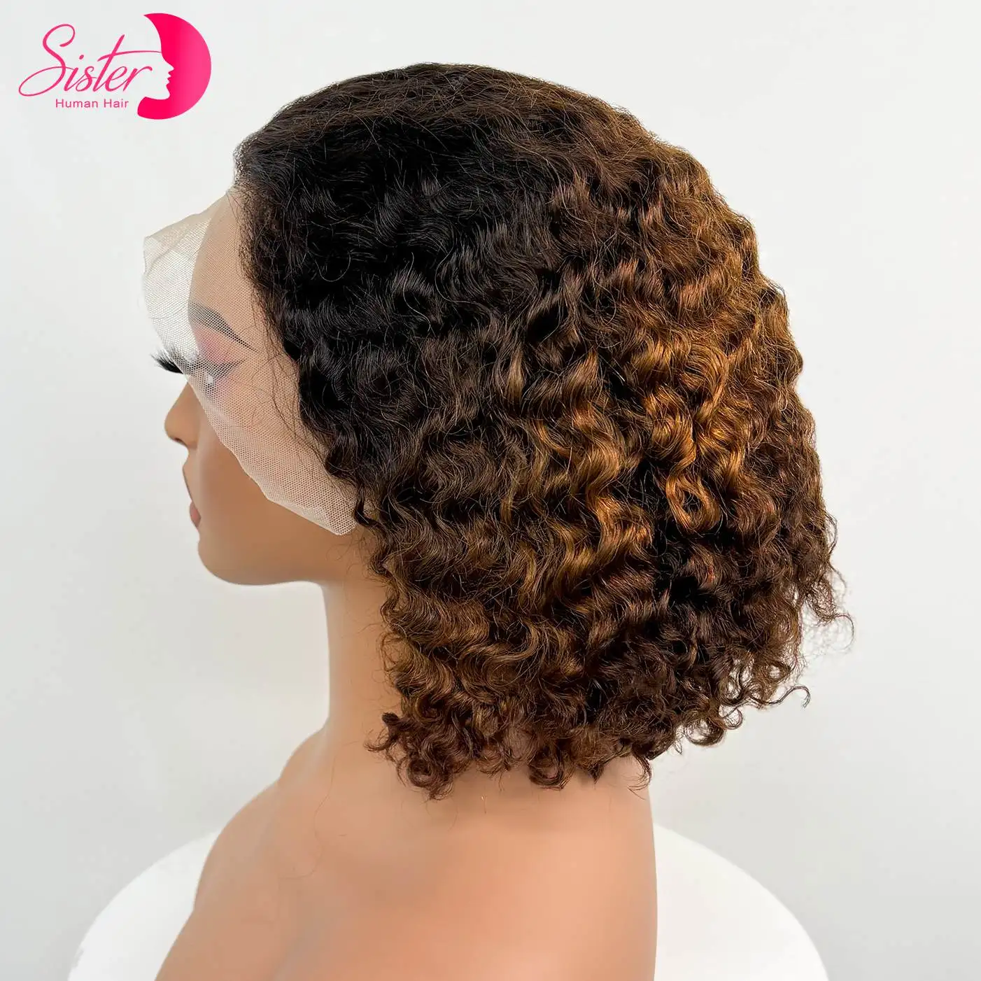 4/30/4 Highlight Ombre Short Water Wave Bob Wig Human Hair Wigs 250% Density 13x4 Lace Frontal Deep Wave Curly Wig for Women
4/30/4 Highlight Ombre Short Water Wave Bob Wig Human Hair Wigs 250% Density 13x4 Lace Frontal Deep Wave Curly Wig for Women
