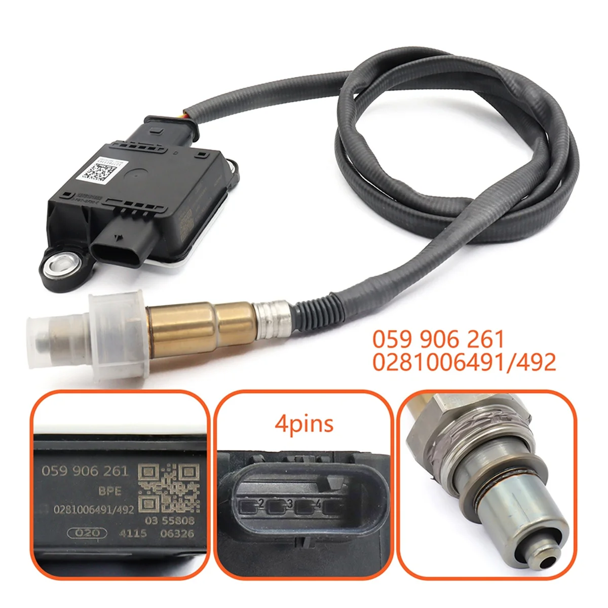 059906261 PM Particulate Matter Sensor for Audi Q5 2014-2016 3.0 TDI V6 80A906261 4M0906261J
059906261 PM Particulate Matter Sensor for Audi Q5 2014-2016 3.0 TDI V6 80A906261 4M0906261J