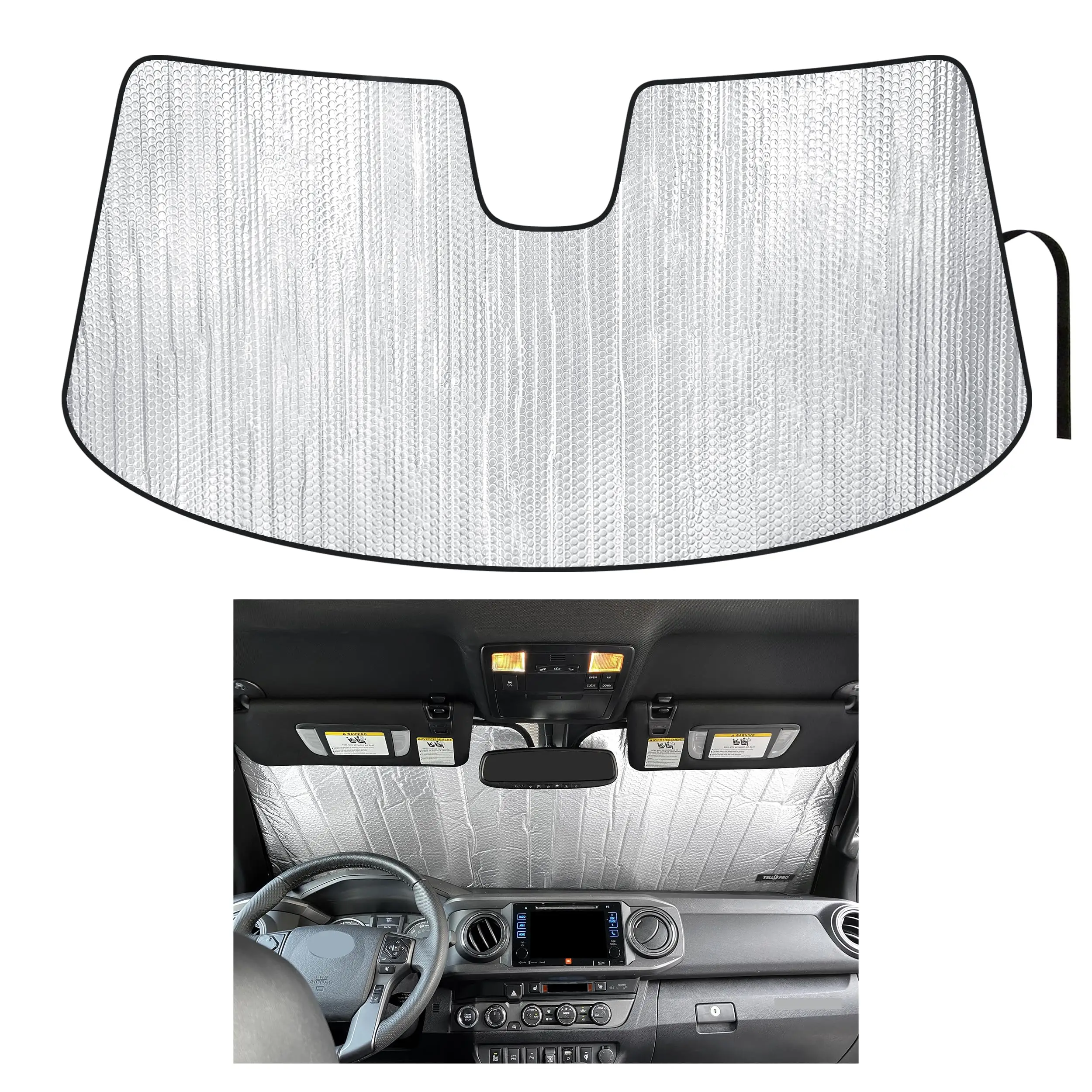 Precision-Fit Reflective Windshield Sun Shade For Toyota Tacoma 2016–2023 Models 2/4 Door UV Protection Auto Accessory
Precision-Fit Reflective Windshield Sun Shade For Toyota Tacoma 2016–2023 Models 2/4 Door UV Protection Auto Accessory