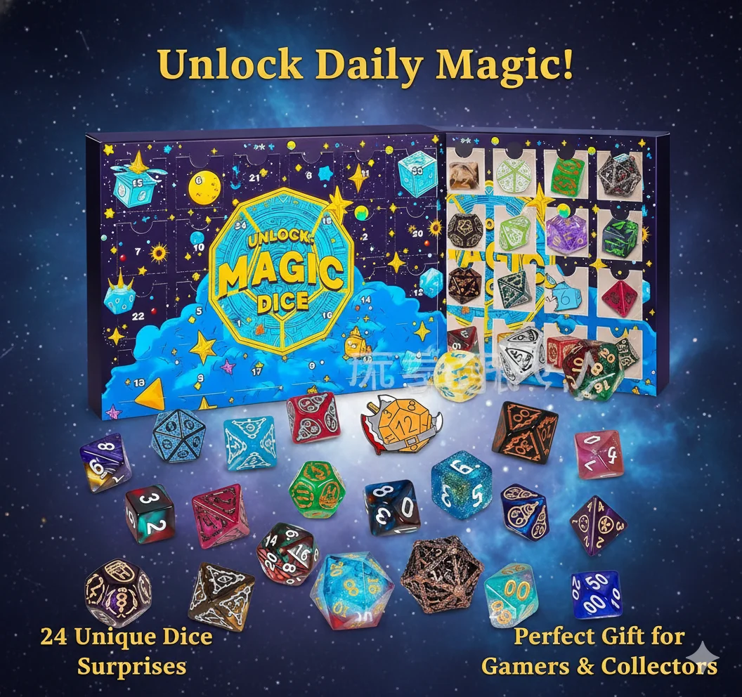 Christmas Multi-faceted Dice Advent Calendar 2025 Countdown Kids Adult Surprise Toy Figure Gift Blind Box Collection Cute Props
Christmas Multi-faceted Dice Advent Calendar 2025 Countdown Kids Adult Surprise Toy Figure Gift Blind Box Collection Cute Props