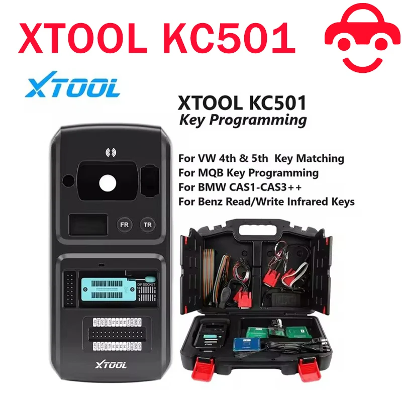 XTOOL KC501 Professional Car Key & Chip Programmer For Benz Infrared Key ECU Reader EEPROM Chip Reading Works With X100PAD3 MAX
XTOOL KC501 Professional Car Key & Chip Programmer For Benz Infrared Key ECU Reader EEPROM Chip Reading Works With X100PAD3 MAX