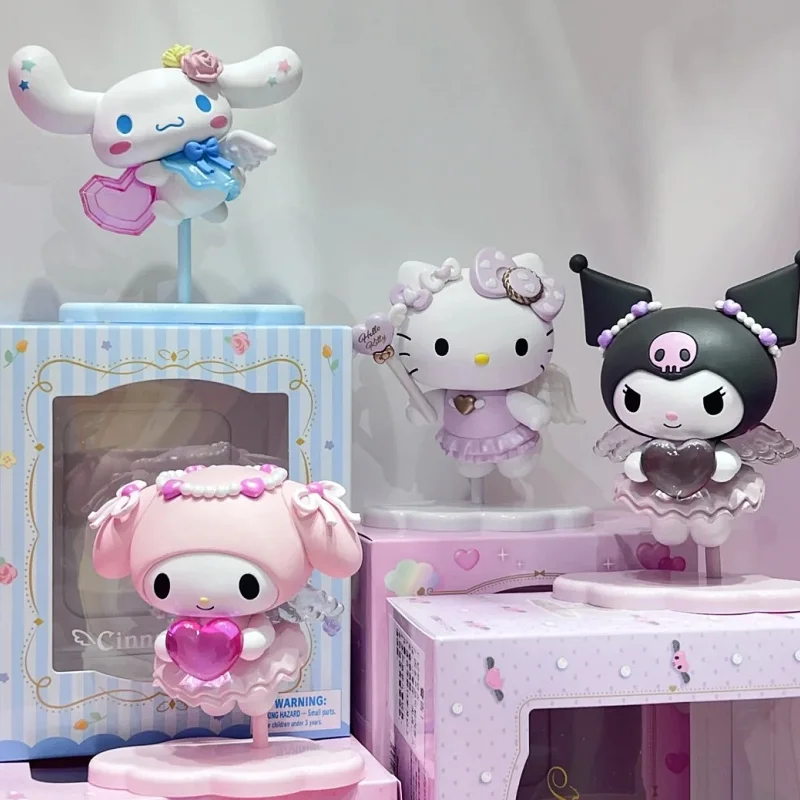 Genuine Sanrio Dreamy Love Angel Series Kuromi Hello Kitty My Melody Action Figure Display 520 Gift Ornaments Birthday Gifts Toy
Genuine Sanrio Dreamy Love Angel Series Kuromi Hello Kitty My Melody Action Figure Display 520 Gift Ornaments Birthday Gifts Toy
