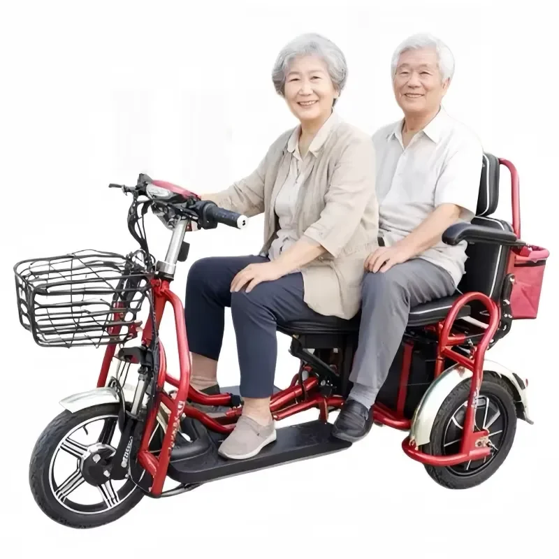 Folding Electric Scooter for Adults 3 Seats for Senior Family Dual Motor 350W x 2 Small Electric Tricycle with Backrest
Folding Electric Scooter for Adults 3 Seats for Senior Family Dual Motor 350W x 2 Small Electric Tricycle with Backrest