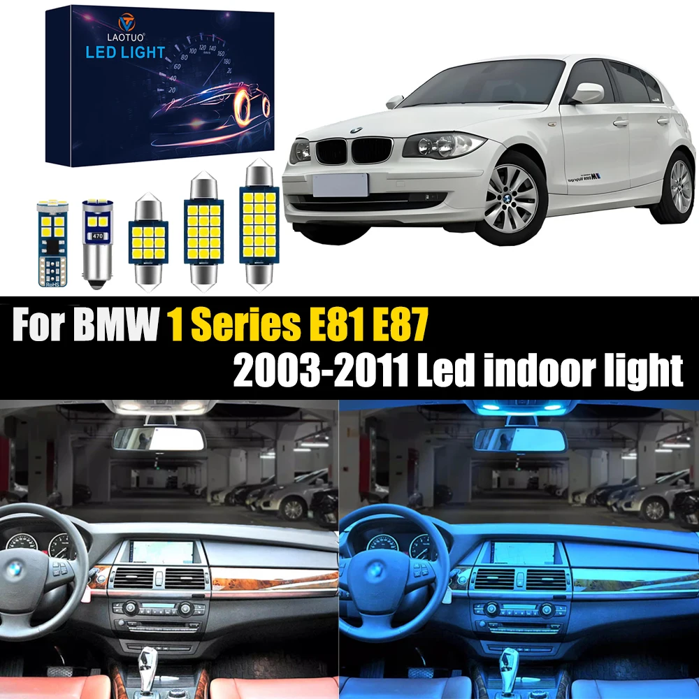 Car Interior LED For BMW 1 Series E81 E87 Hatchback 2003-2011 Canbus Vehicle LED Bulb Interior Dome Map Trunk Light Auto Lamp
Car Interior LED For BMW 1 Series E81 E87 Hatchback 2003-2011 Canbus Vehicle LED Bulb Interior Dome Map Trunk Light Auto Lamp