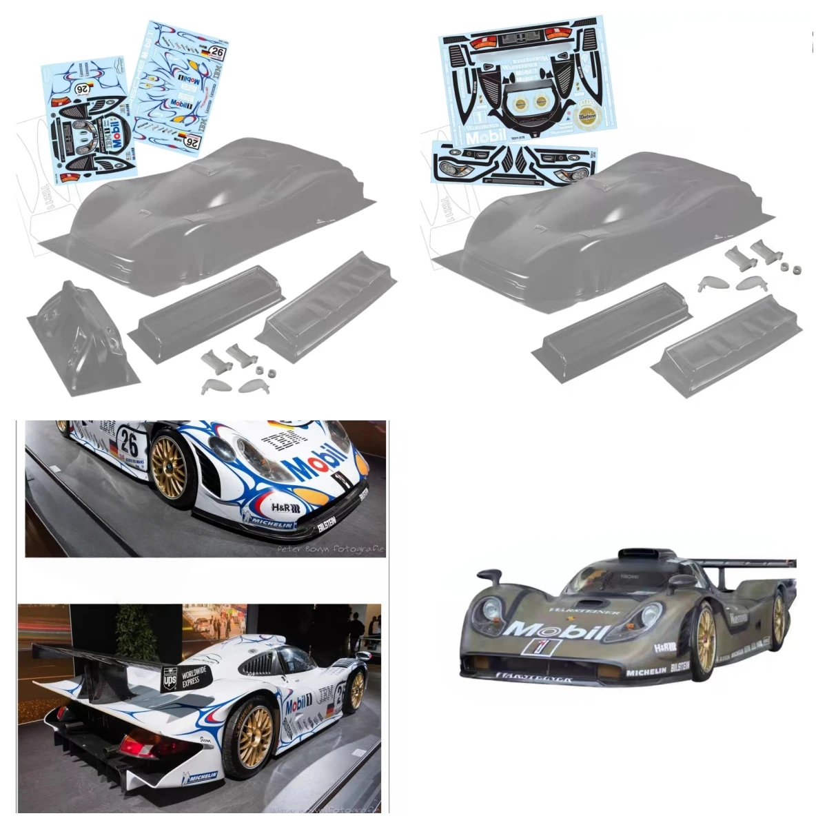 1:10 Прозрачный кожаный корпус для дорожного автомобиля 190 мм Porche 911 GT1 LM для гоночного шасси RC Drift Car Tamiya tt01 tt02
1:10 Прозрачный кожаный корпус для дорожного автомобиля 190 мм Porche 911 GT1 LM для гоночного шасси RC Drift Car Tamiya tt01 tt02