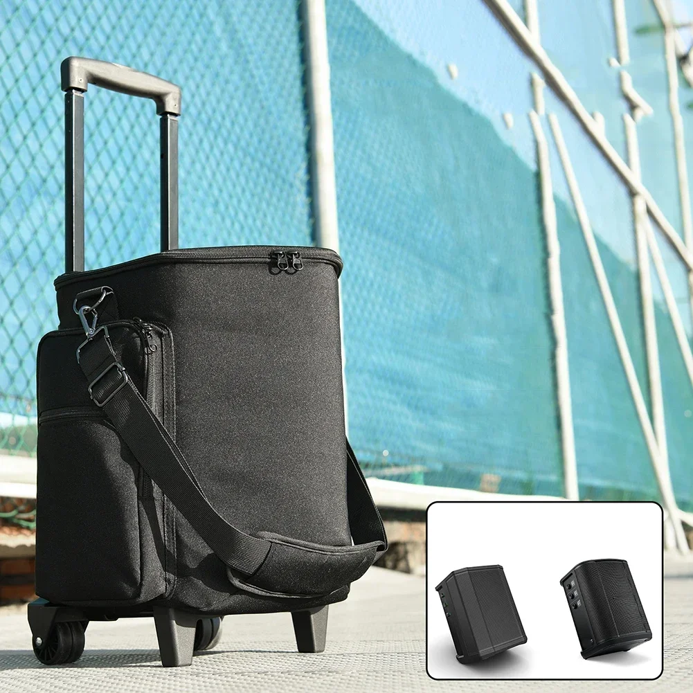 Speaker Storage Bag Portable Nylon Cloth Pulley Rod Protective Cover For Bose S1 Pro/ For S1 Pro+ Rolling Speakers Accessories
Speaker Storage Bag Portable Nylon Cloth Pulley Rod Protective Cover For Bose S1 Pro/ For S1 Pro+ Rolling Speakers Accessories