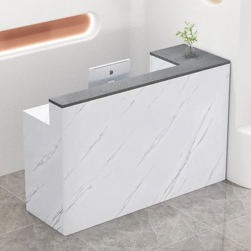 Trendy Small Cashier Bar Counter Reception Desk for Fashion Store Beauty Salon Clothing Shop Front Checkout Table
Trendy Small Cashier Bar Counter Reception Desk for Fashion Store Beauty Salon Clothing Shop Front Checkout Table