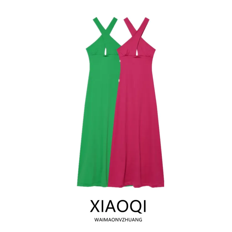 Summer 2026 Women's Sleeveless V-Neck A-Line Dress Double Gown Draping Style City Commute Suitable 100% Other Material
Summer 2026 Women's Sleeveless V-Neck A-Line Dress Double Gown Draping Style City Commute Suitable 100% Other Material