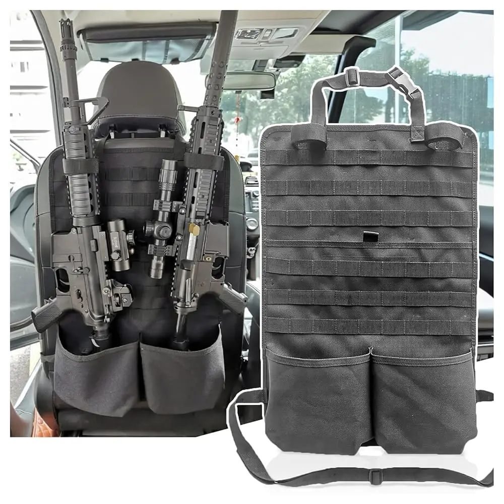 Free Shipping Tactical Car Seat Back Organizer, MOLLE Vehicle Seat Panel for Hunting Gear Storage, 1 Pack
Free Shipping Tactical Car Seat Back Organizer, MOLLE Vehicle Seat Panel for Hunting Gear Storage, 1 Pack