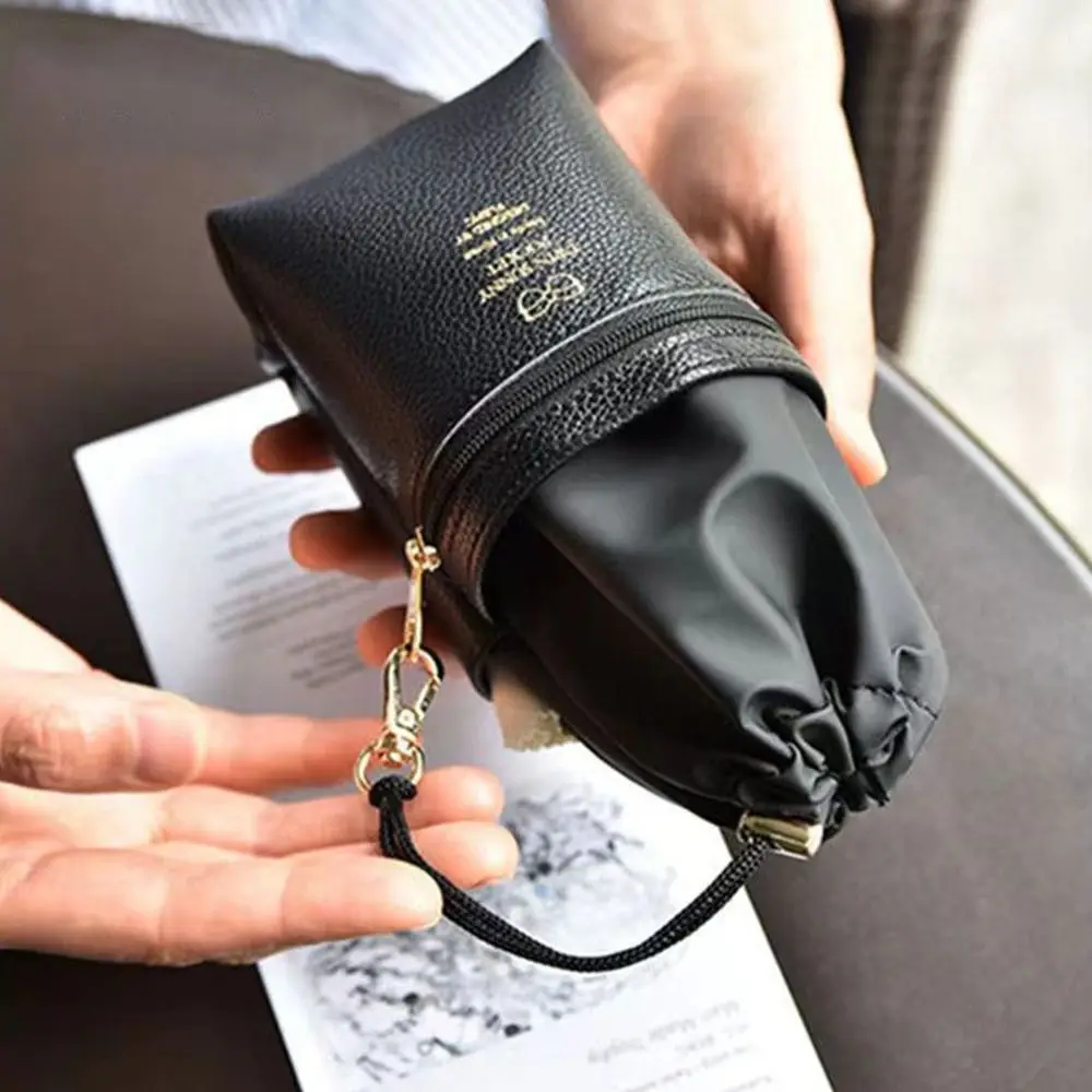 Soft Leather Glasses Case Portable Double Layer Drawstring Eyeglasses Storage Bag Zipper Waterproof Sunglasses Protector Men
Soft Leather Glasses Case Portable Double Layer Drawstring Eyeglasses Storage Bag Zipper Waterproof Sunglasses Protector Men