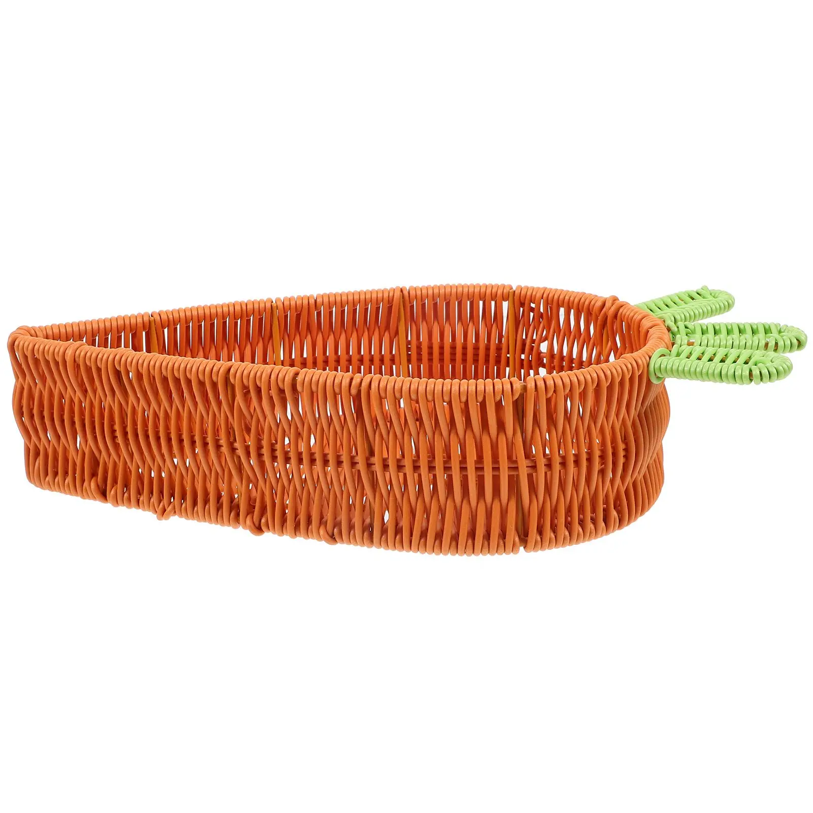 Woven Fruit Basket Small Carrot Shaped Storage Tray for Snacks Decorative Home Kitchen Rattan Material Long Lasting
Woven Fruit Basket Small Carrot Shaped Storage Tray for Snacks Decorative Home Kitchen Rattan Material Long Lasting