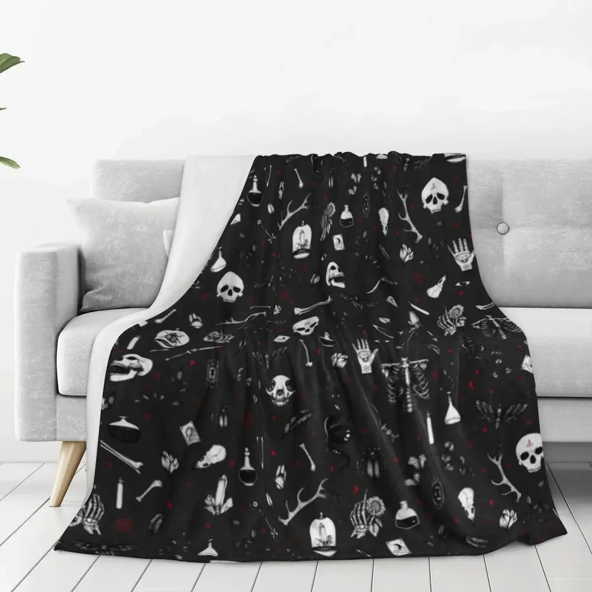 Curiosities Bone Black Skull Blankets Fleece Breathable Sofa Throw Blankets For Home Bedroom Office Throws Bedspread Quilt
Curiosities Bone Black Skull Blankets Fleece Breathable Sofa Throw Blankets For Home Bedroom Office Throws Bedspread Quilt