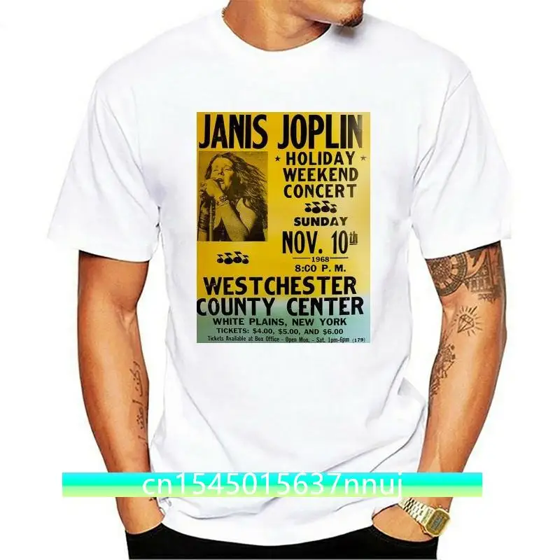 Fashion 2018 Summer Janis Joplin Freedom Hall Full Tilt Boogie Band Concert Poster T-shirt S - 2XL Short Sleeve Crew Neck Fashio
Fashion 2018 Summer Janis Joplin Freedom Hall Full Tilt Boogie Band Concert Poster T-shirt S - 2XL Short Sleeve Crew Neck Fashio