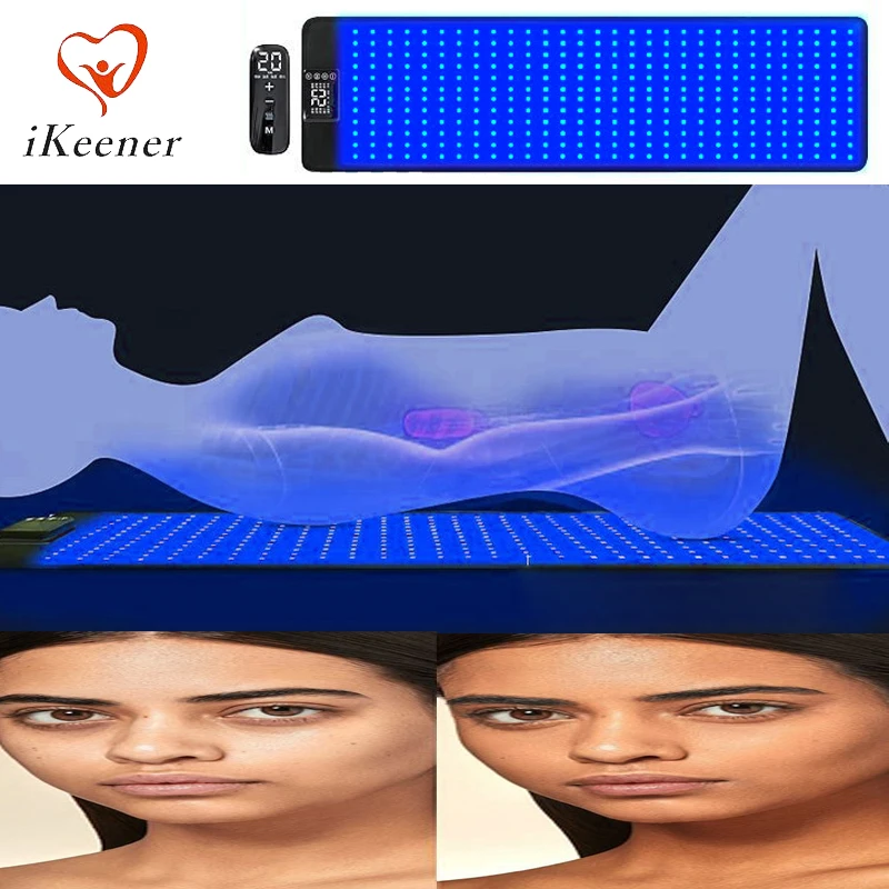 Tanning Lamp Pad 360pcs Blue Light Therapy 8 Modes 20 Levels Yoga Mat with Remote Control Solarium Lamp Body Beauty Bronze Skin
Tanning Lamp Pad 360pcs Blue Light Therapy 8 Modes 20 Levels Yoga Mat with Remote Control Solarium Lamp Body Beauty Bronze Skin