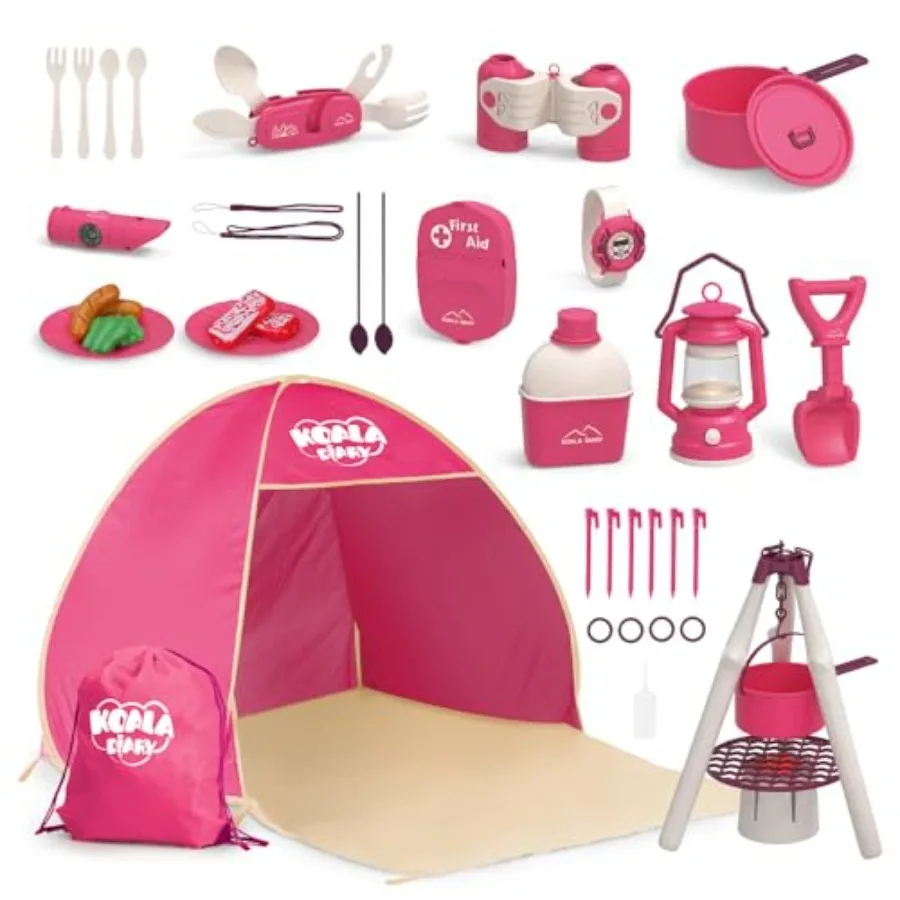 Camping Set an Outdoor Campfire Toy Set Featuring a Tent, Oil lamp, Stove, and More, Gift Idea for Girls Age 3+ Year Old Birthd
Camping Set an Outdoor Campfire Toy Set Featuring a Tent, Oil lamp, Stove, and More, Gift Idea for Girls Age 3+ Year Old Birthd