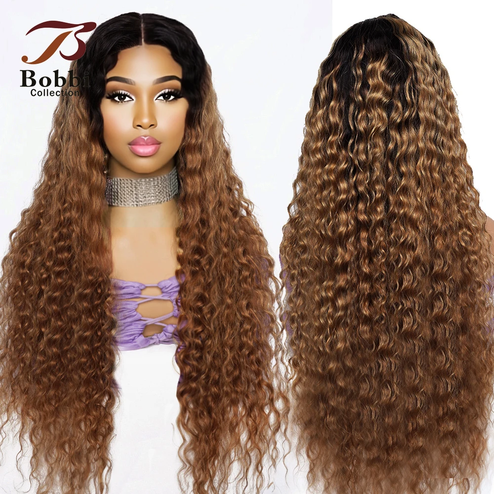 Human Hair Wig 4x4 Lace Front Wig For Women Water Wave Ombre 1B 30 Ginger Brown Pre-Plucked Transparent Lace Wig Bobbi
Human Hair Wig 4x4 Lace Front Wig For Women Water Wave Ombre 1B 30 Ginger Brown Pre-Plucked Transparent Lace Wig Bobbi