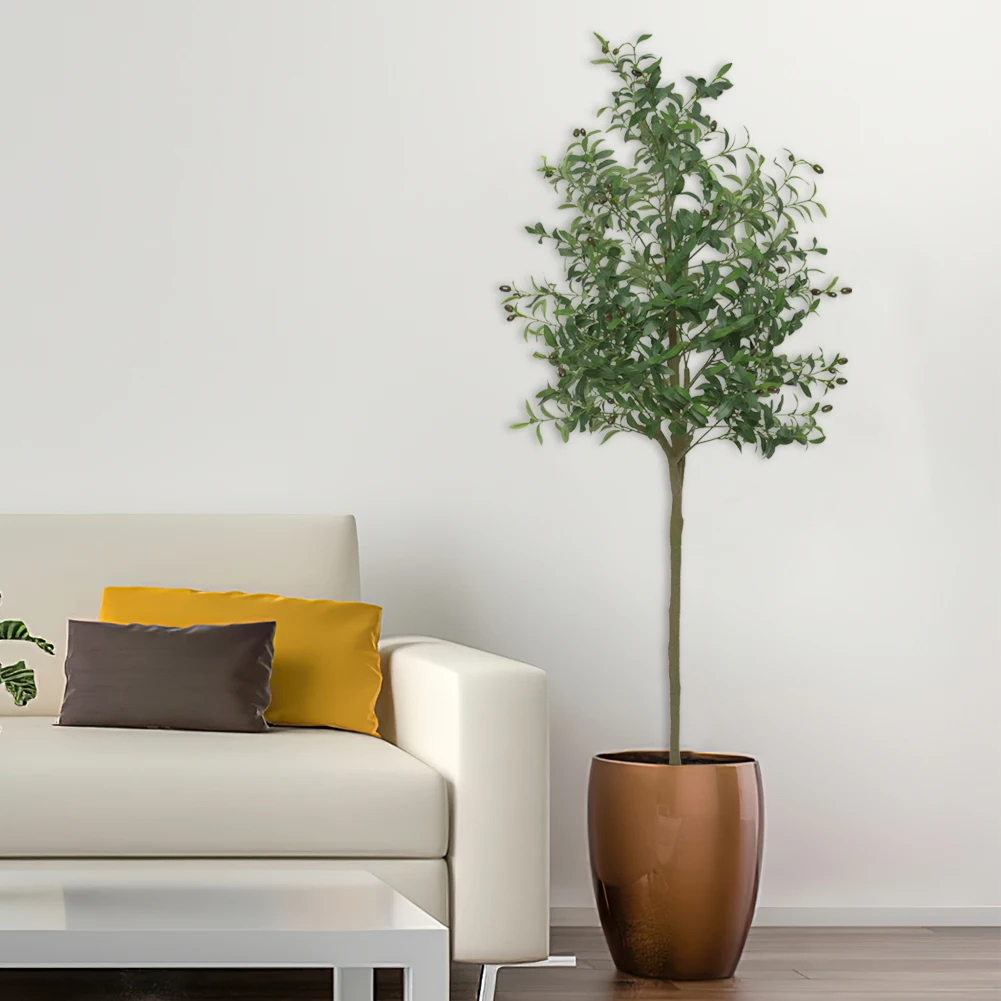 Customizable Artificial Olive Tree, Tall Artificial Tree Indoor Outdoor, Potted Silk Plants for Modern Home Office Living Room
Customizable Artificial Olive Tree, Tall Artificial Tree Indoor Outdoor, Potted Silk Plants for Modern Home Office Living Room