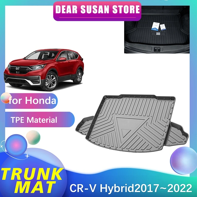 Специальный коврик для заднего багажника для Honda CR-V CRV 5 Hybrid 2017 ~ 2022 2021, водонепроницаемый напольный коврик, украшение пространства, подкладка, аксессуары
Специальный коврик для заднего багажника для Honda CR-V CRV 5 Hybrid 2017 ~ 2022 2021, водонепроницаемый напольный коврик, украшение пространства, подкладка, аксессуары
