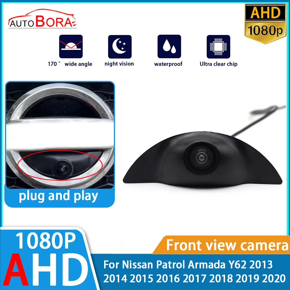 AHD Ultra Clear Night Vision LOGO Parking Front View Camera For Nissan Patrol Armada Y62 2013 2014 2015 2016 2017 2018 2019 2020
AHD Ultra Clear Night Vision LOGO Parking Front View Camera For Nissan Patrol Armada Y62 2013 2014 2015 2016 2017 2018 2019 2020