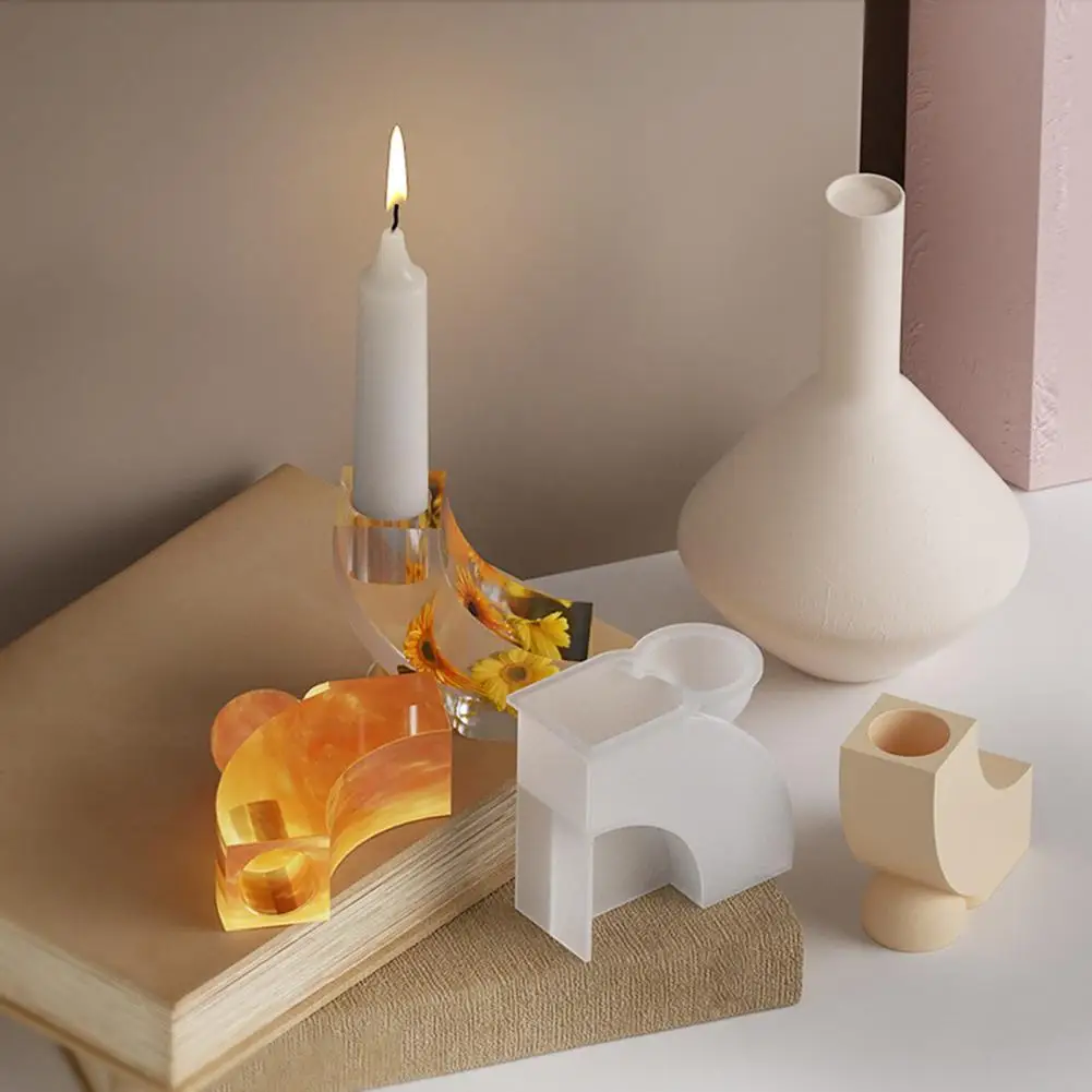 Candle Holder Silicone Mold for DIY Aromatherapy Candles Reusable Non-Stick Handmade Candle Making Mold Decorative Home Table De
Candle Holder Silicone Mold for DIY Aromatherapy Candles Reusable Non-Stick Handmade Candle Making Mold Decorative Home Table De