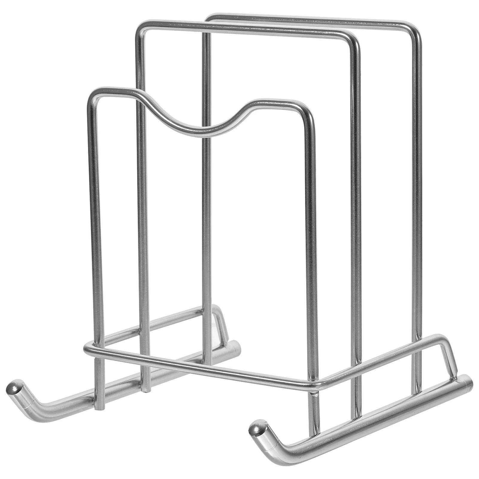Stainless Steel Pot Lid Holder Cutting Board Rack Draining Shelf Kitchen Sink ganizer Iron MultiPurpose Easy Clean
Stainless Steel Pot Lid Holder Cutting Board Rack Draining Shelf Kitchen Sink ganizer Iron MultiPurpose Easy Clean