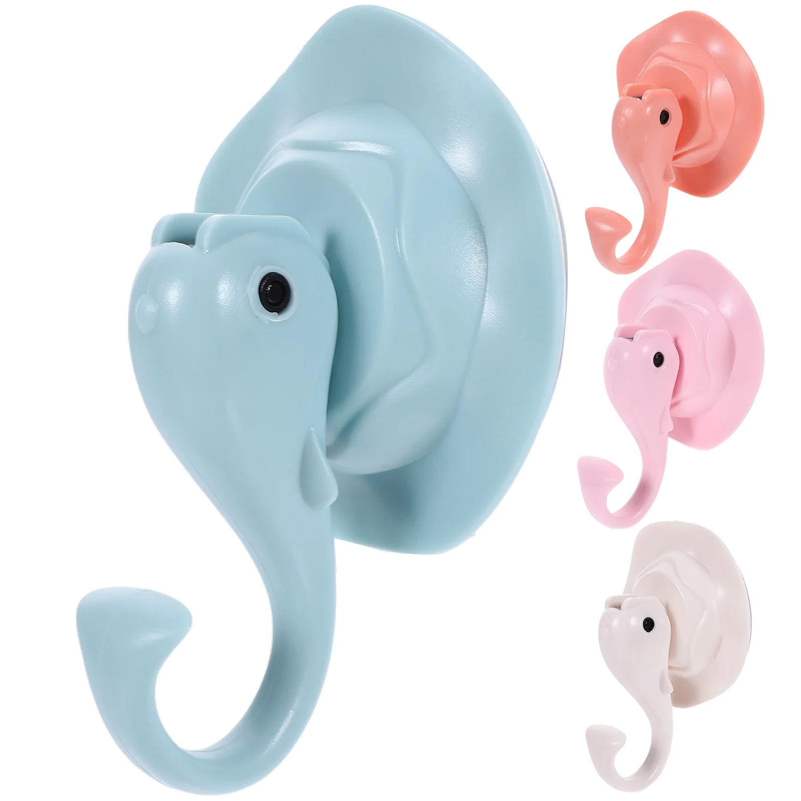 4 Pcs Suction Cup Heavy Duty Whale Design Bathroom Kitchen Wall Hanging Reusable Hooks Strong Traceless Sucker Hooks
4 Pcs Suction Cup Heavy Duty Whale Design Bathroom Kitchen Wall Hanging Reusable Hooks Strong Traceless Sucker Hooks