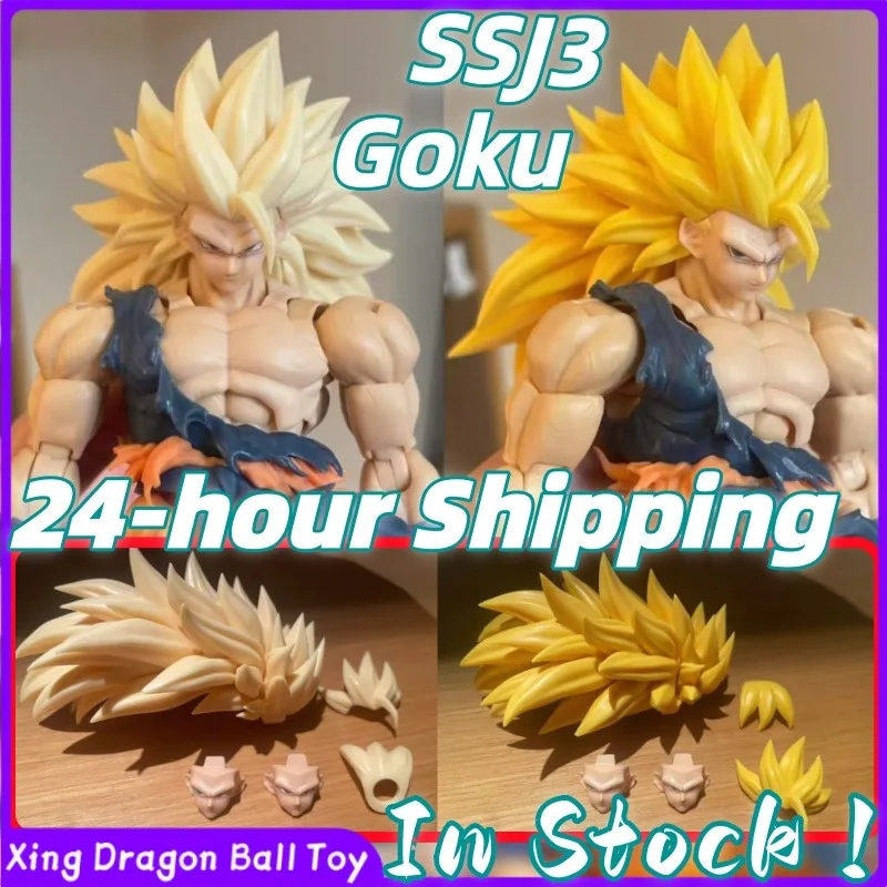 In Stock! Dragon Ball SHF Goku Series, Super Saiyan SSJ3 Goku Accessory Pack 1/12 Scale Action Figure Head Sculpt Accessory Pack
In Stock! Dragon Ball SHF Goku Series, Super Saiyan SSJ3 Goku Accessory Pack 1/12 Scale Action Figure Head Sculpt Accessory Pack