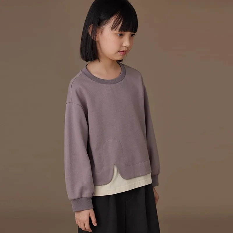 Детский свитшот на раннюю осень 2024, новый продукт, модный стиль, с длинным рукавом, цветной блок, свободный, Повседневный, универсальный, стандартный
Детский свитшот на раннюю осень 2024, новый продукт, модный стиль, с длинным рукавом, цветной блок, свободный, Повседневный, универсальный, стандартный